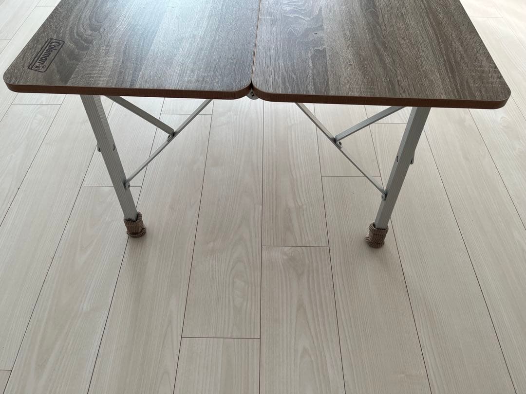 室内数回利用 コールマン フォールディングリビングテーブル 90