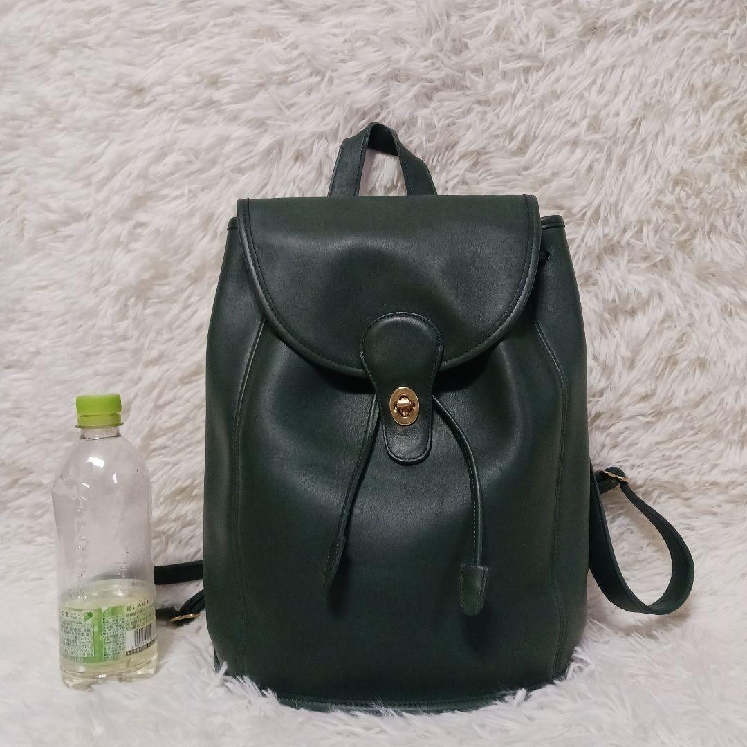 【美品】COACH オールドコーチ レザー リュック バックパック 9943