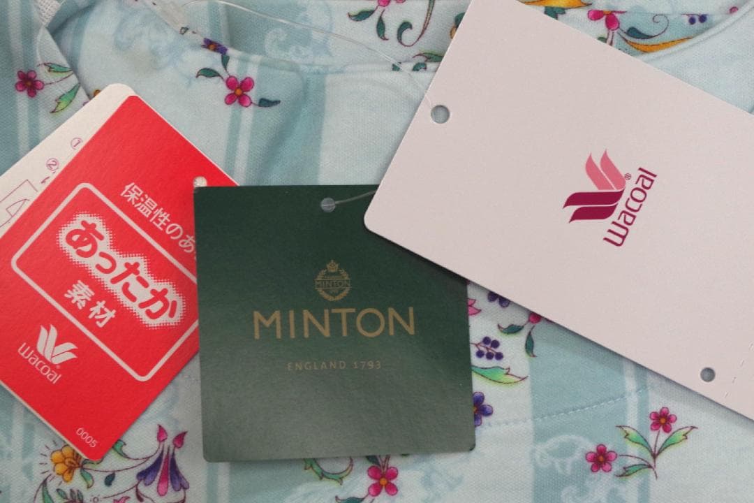 【新品】ワコール/ミントンMINTON　秋冬物あったか素材パジャマ（L)