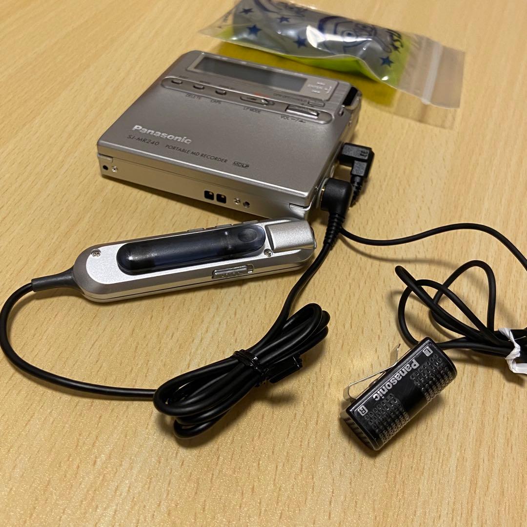 Panasonic SJ-MR240 ポータブルMDレコーダー