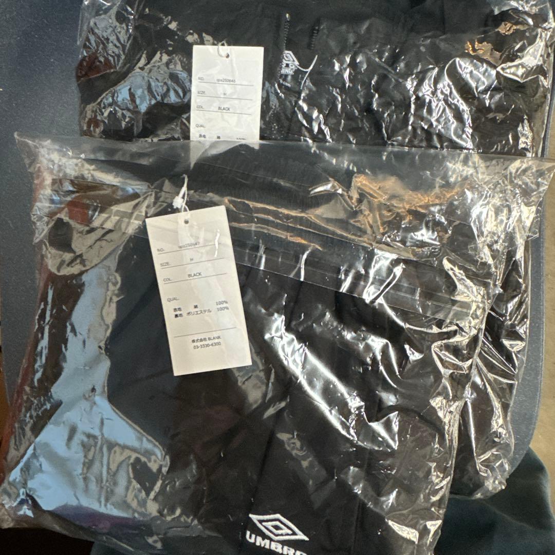 opening act umbro ジャージセットアップ　黒M