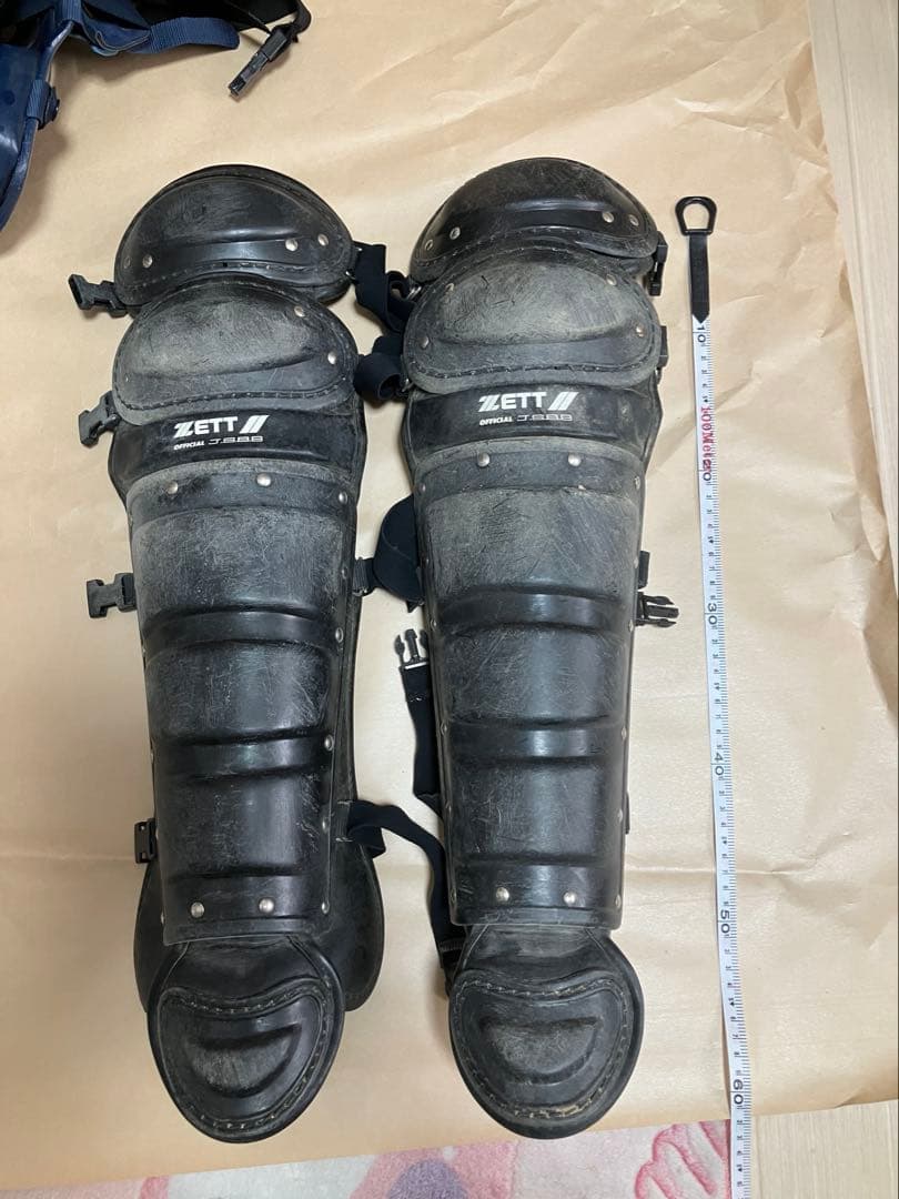 軟式野球用　キャッチャー用防具一式