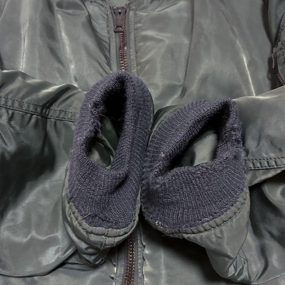 80s 米軍 MA-1 フライトジャケット S アルファ社製 グランドクルー