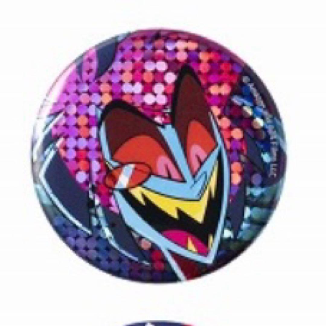 ハズビンホテル アラスター ホログラム缶バッジ ガチャ - メルカリ