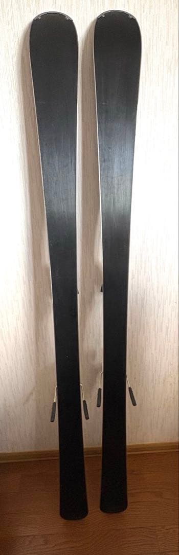 OLIN スキー板　ストックセット160cm グレー×白 chackymade