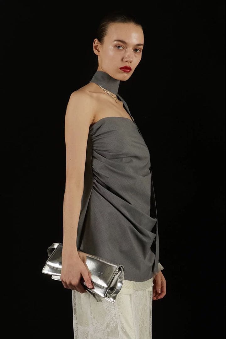 トップス Prank Project Asymmetrical Draping Bare