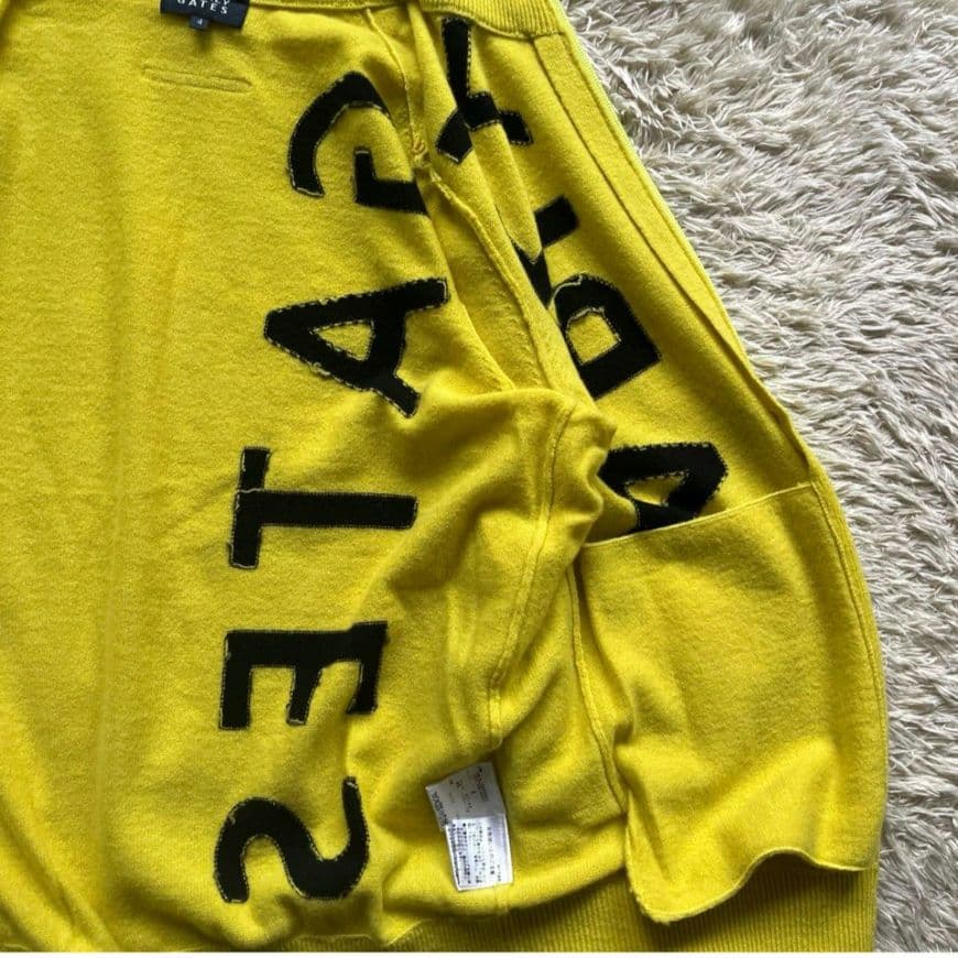 パーリーゲイツ　カシミヤ100%　ダブルジップアップ　ニット　ゴルフウェア