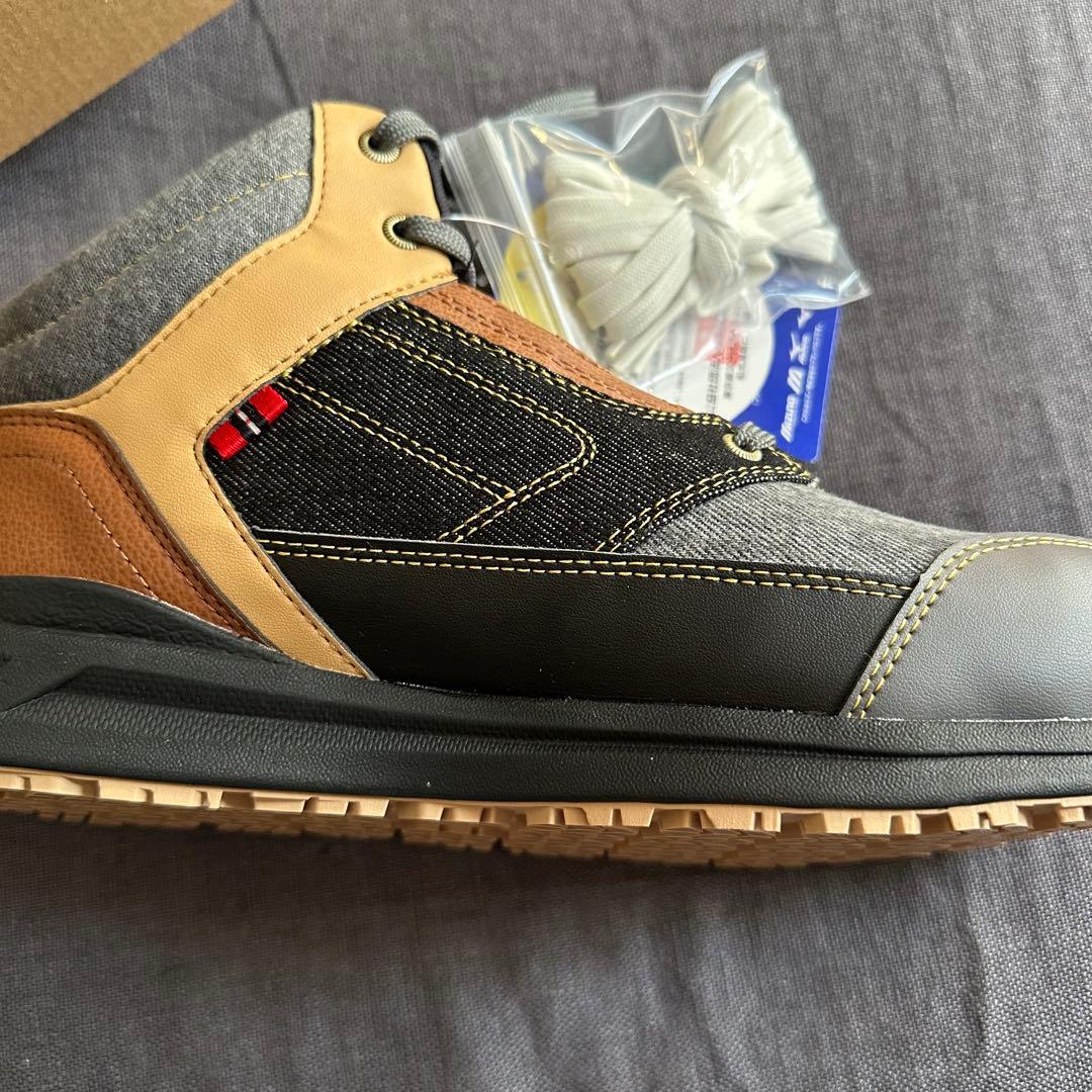 mizuno オールマイティLSII 11M DENIM 安全靴 25.5cm