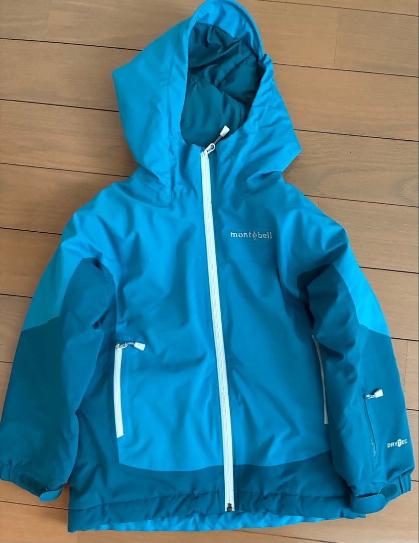 【mamesukemama】モンベル　スキーウェアセット　120