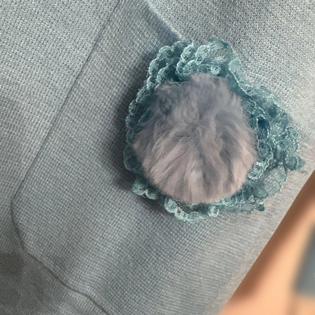 Super Beauty❣️キラキラビジューニット長袖ワンピース　新品未使用