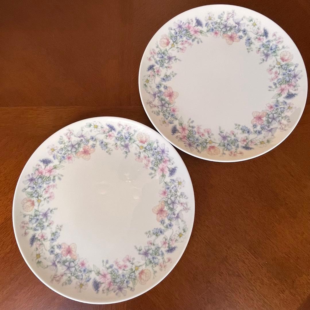 【黒壺美品】ウェッジウッド★アンジェラ★ディナー皿　2枚