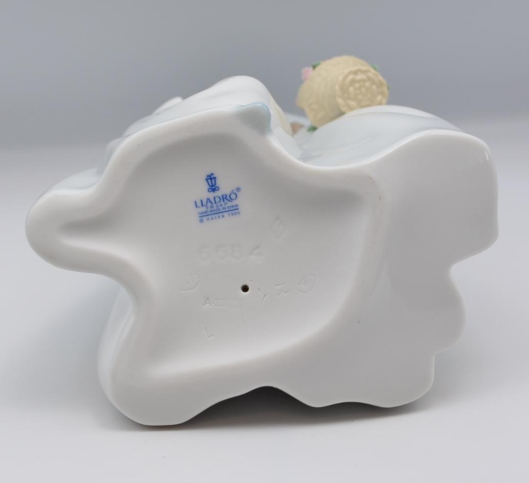 夢のようなミモザ ＃6684 ☆リヤドロ スペイン 光沢仕上げ ヴィンテージ