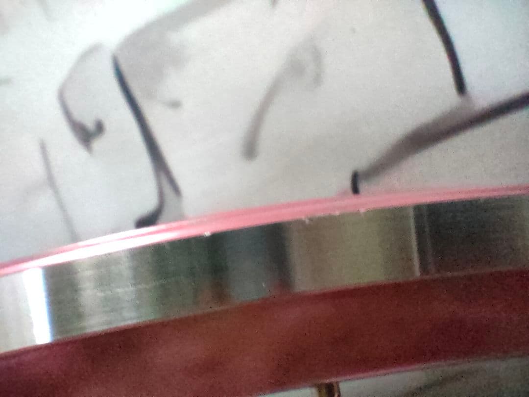 ピスト 競輪 前後ホイール 車輪 X-KEYMET(KINLIN) ピンク 傷有