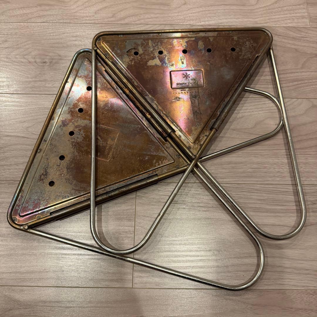 スノーピーク 焚き火台M ７点セット グリルブリッジ 焼網ProM スターター含