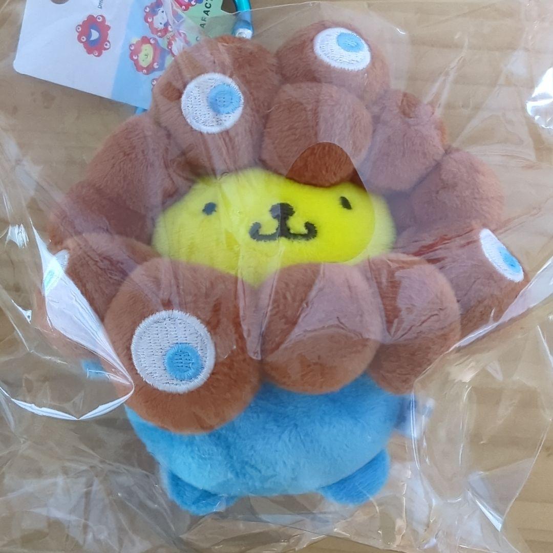 ミャクミャク ポムポムプリン カラビナ付きぬいぐるみ 万博会場限定