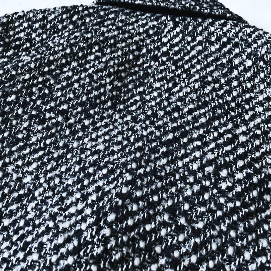 新品未使用品R.NEWBOLDツイードロングチェスターコート