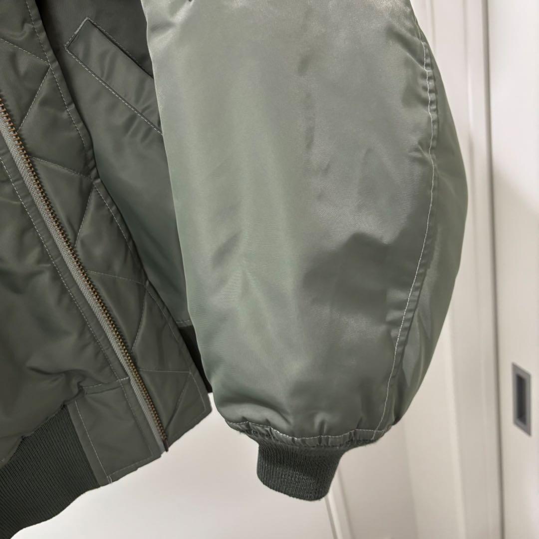 美品✨ BEAMS THERMOLITE MA-1 フライトジャケット カーキ