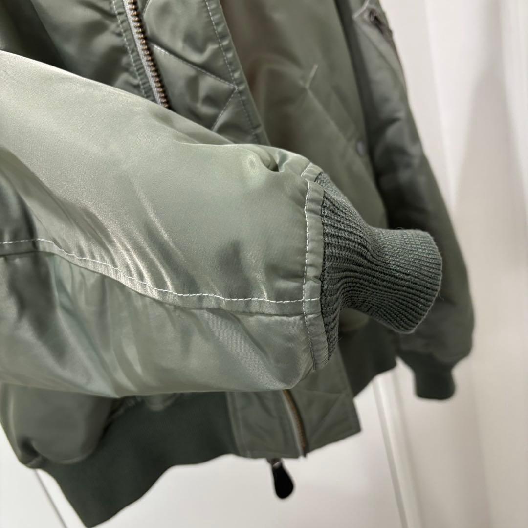 美品✨ BEAMS THERMOLITE MA-1 フライトジャケット カーキ