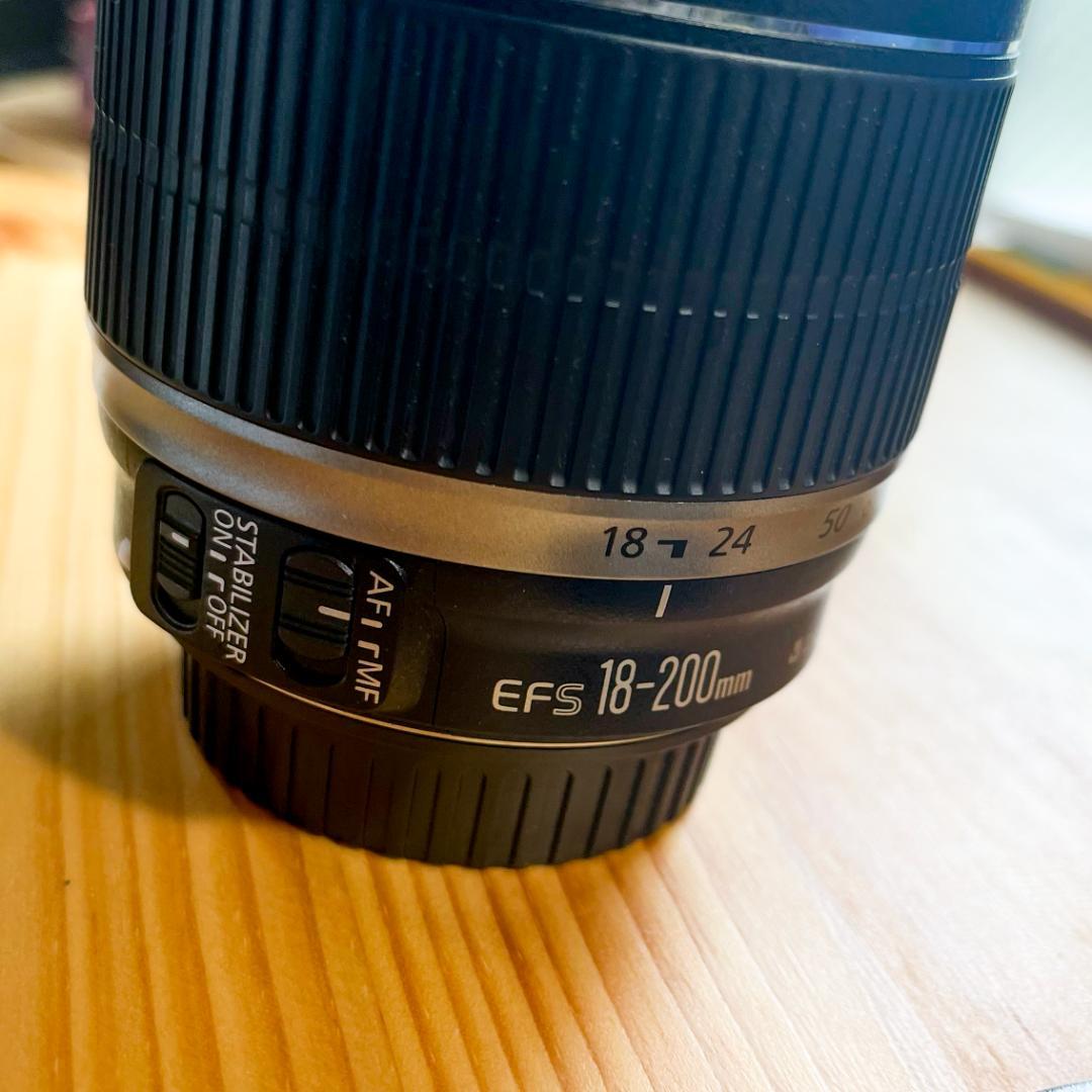 Canon 望遠ズームレンズ EF-S18-200mm F3.5-5.6 IS