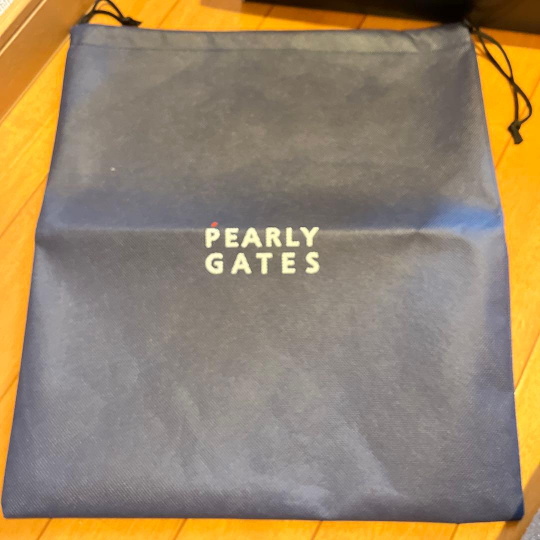 PEARLY GATES メンズゴルフシューズ　スパイクレス　ネイビー　26㎝