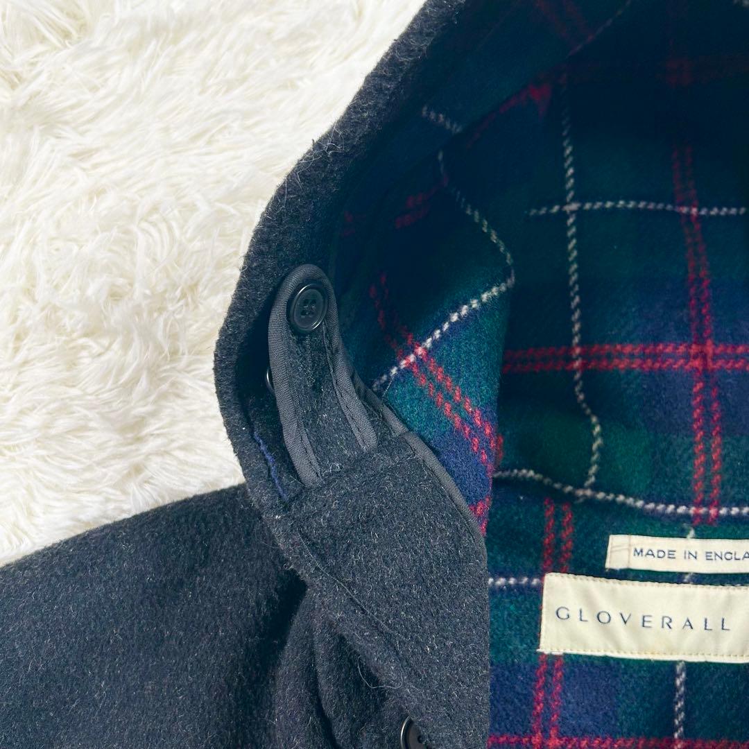 GLOVERALL グローバーオール ダッフルコート チェック柄