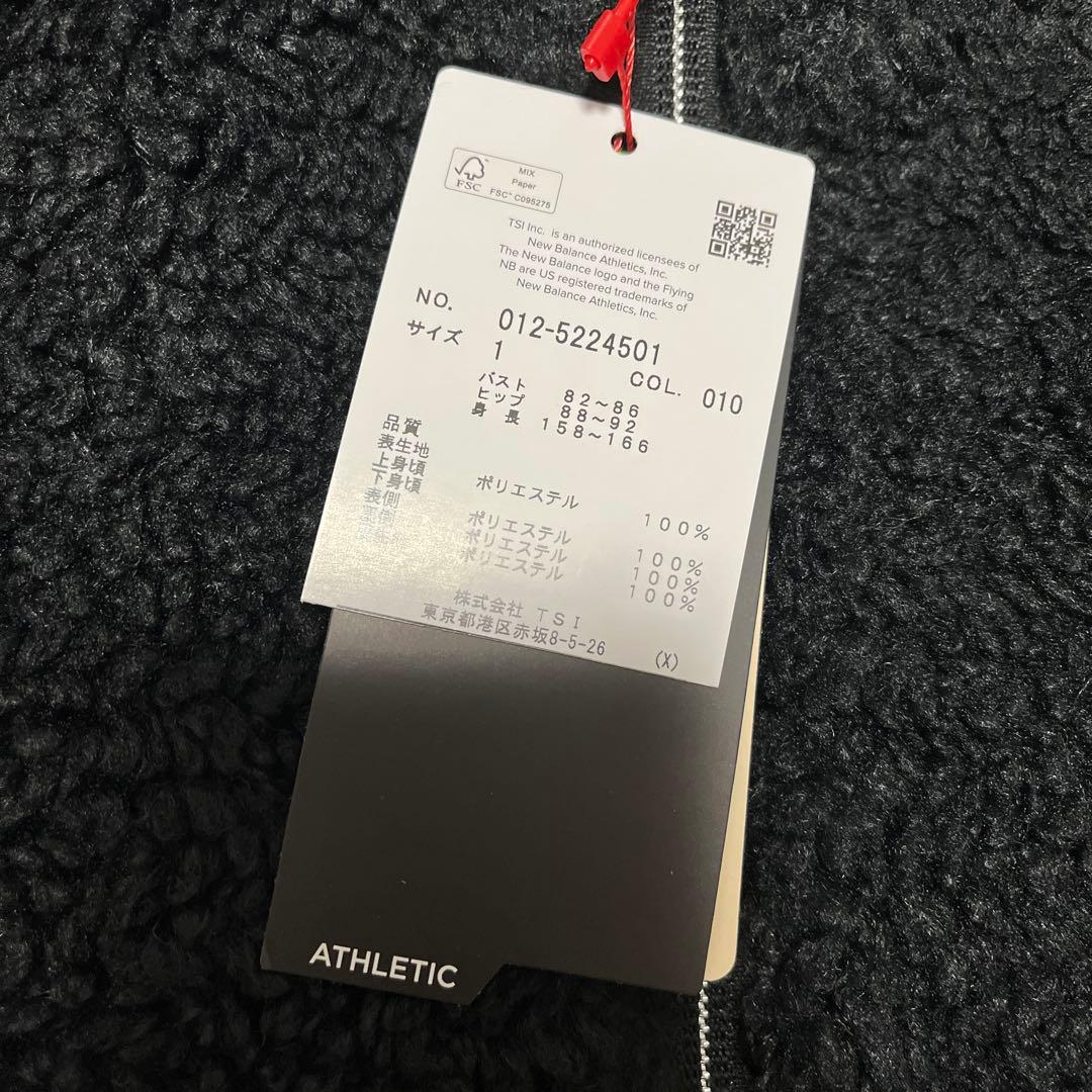 新品タグ付き、New Balance ブラック ワンピース