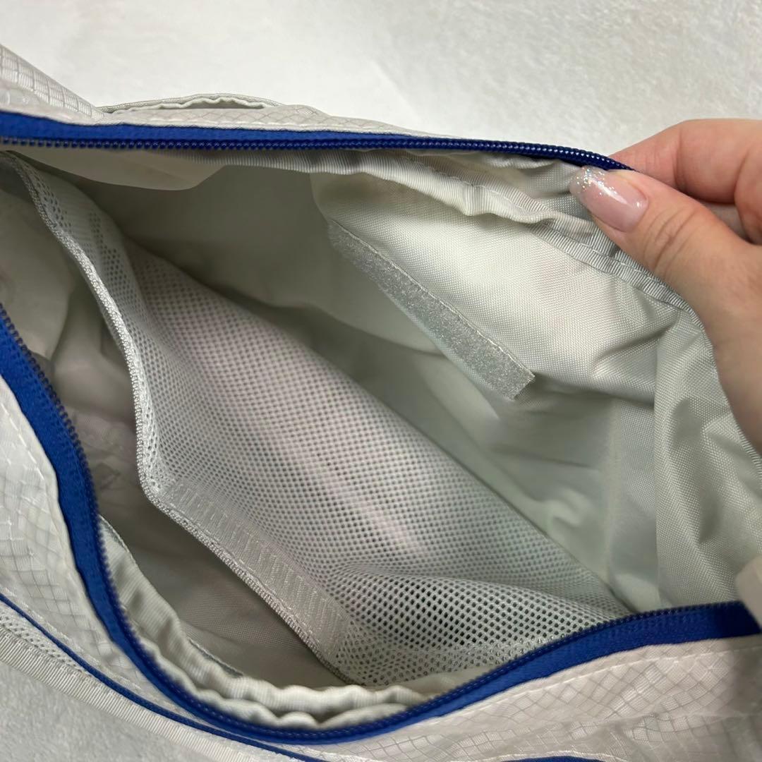 J326 新品未使用 シュプリーム ショルダーバッグ グレー ブルー メンズ