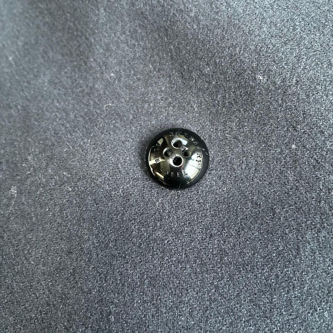 【極美品】バーバリーブルーレーベル ケープ　ポンチョ　コート ノバチェック　40