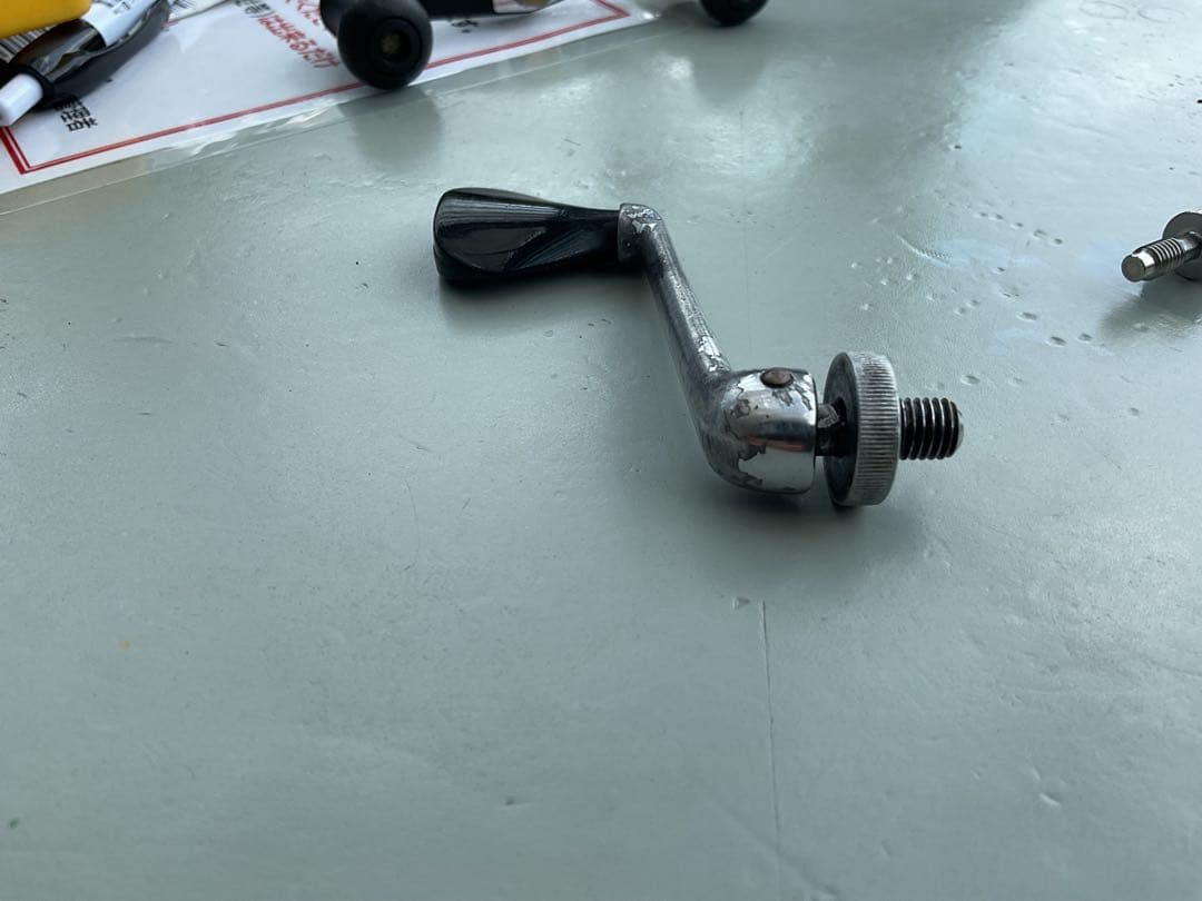 オービス100Aリールとアブ33 ミッチェル308左ハンドル専用シャフト