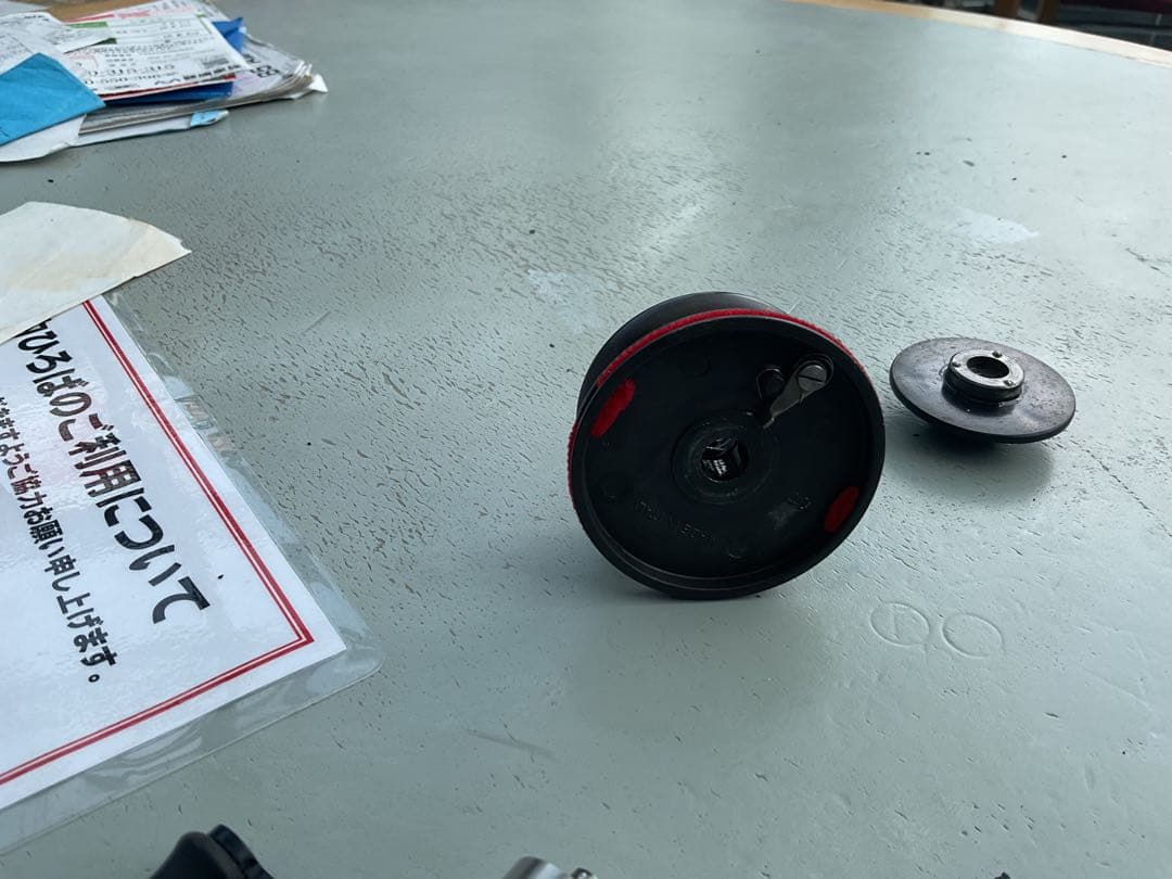 オービス100Aリールとアブ33 ミッチェル308左ハンドル専用シャフト