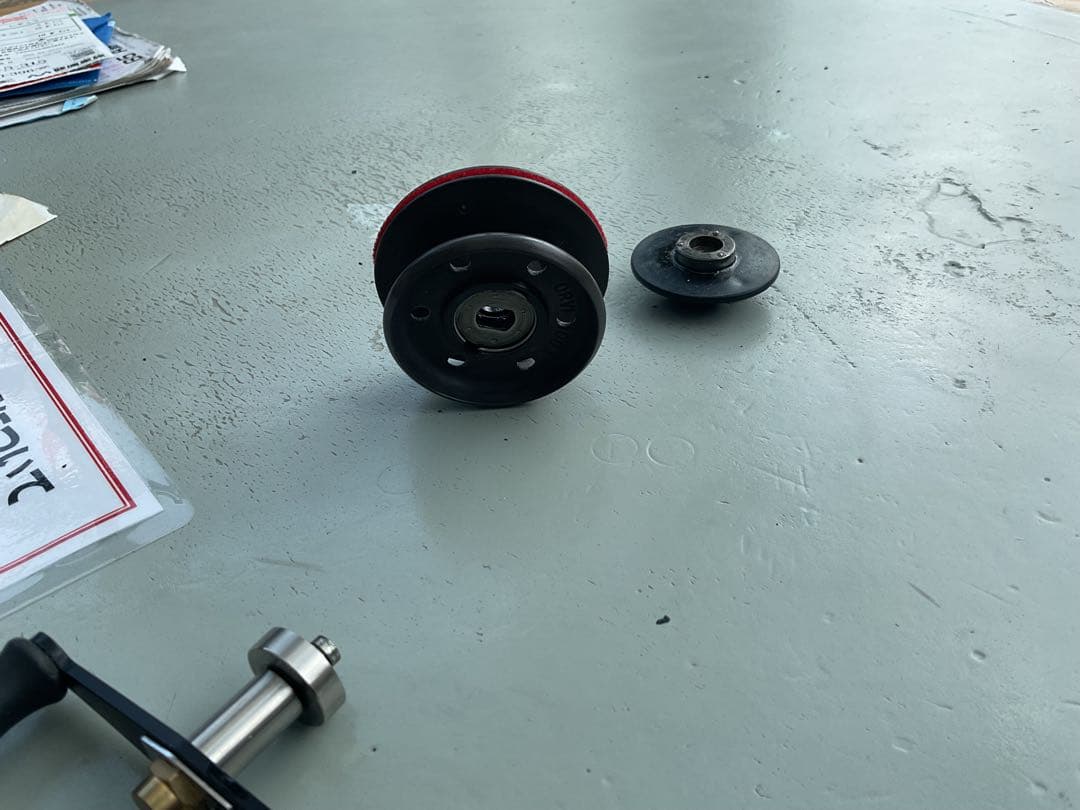 オービス100Aリールとアブ33 ミッチェル308左ハンドル専用シャフト