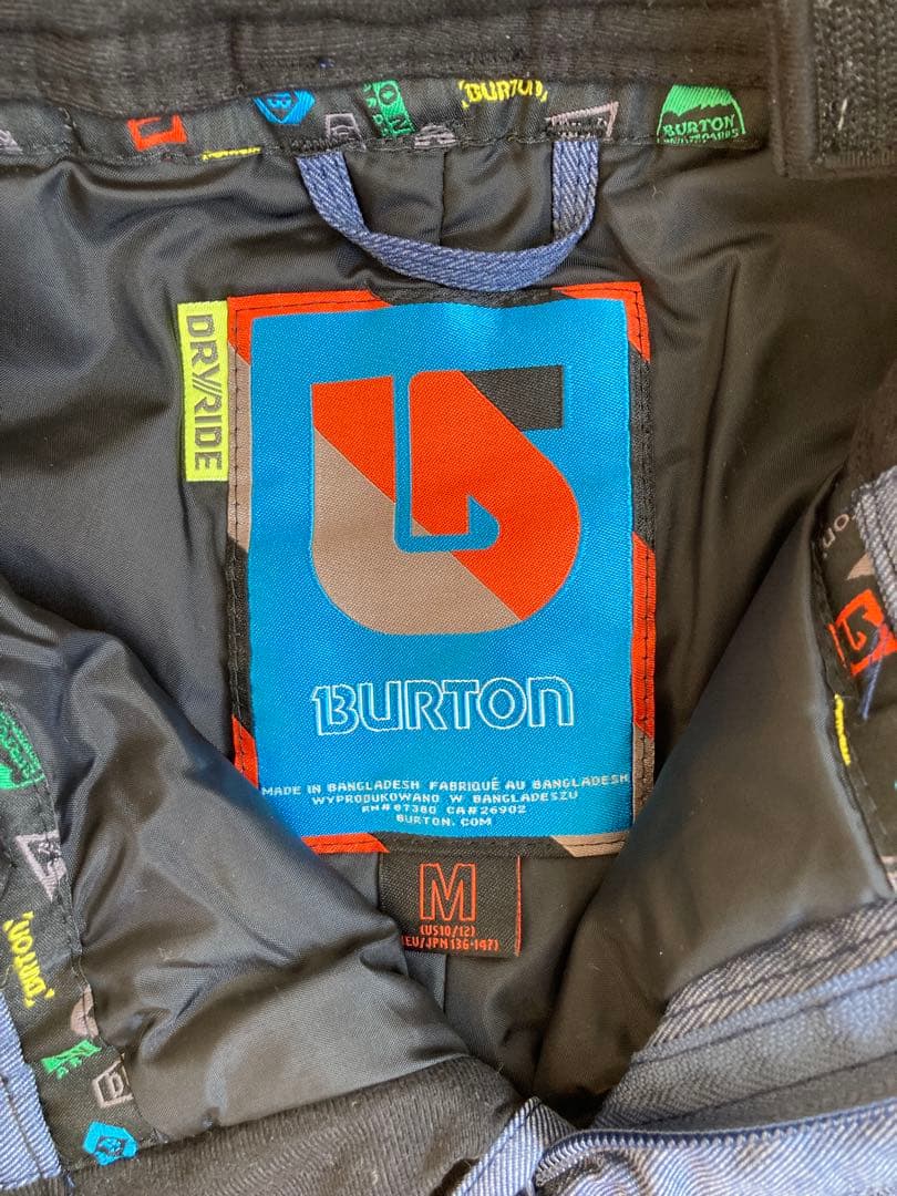 BURTON スノーボードウェア M青・ピンク キッズ