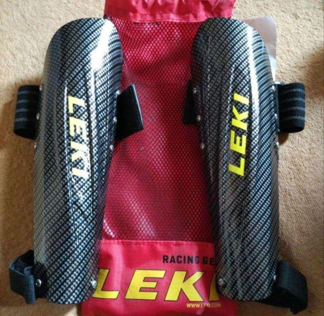 b未使用保管品 LEKI CAROBN柄 ARM PORTECTORアームガード