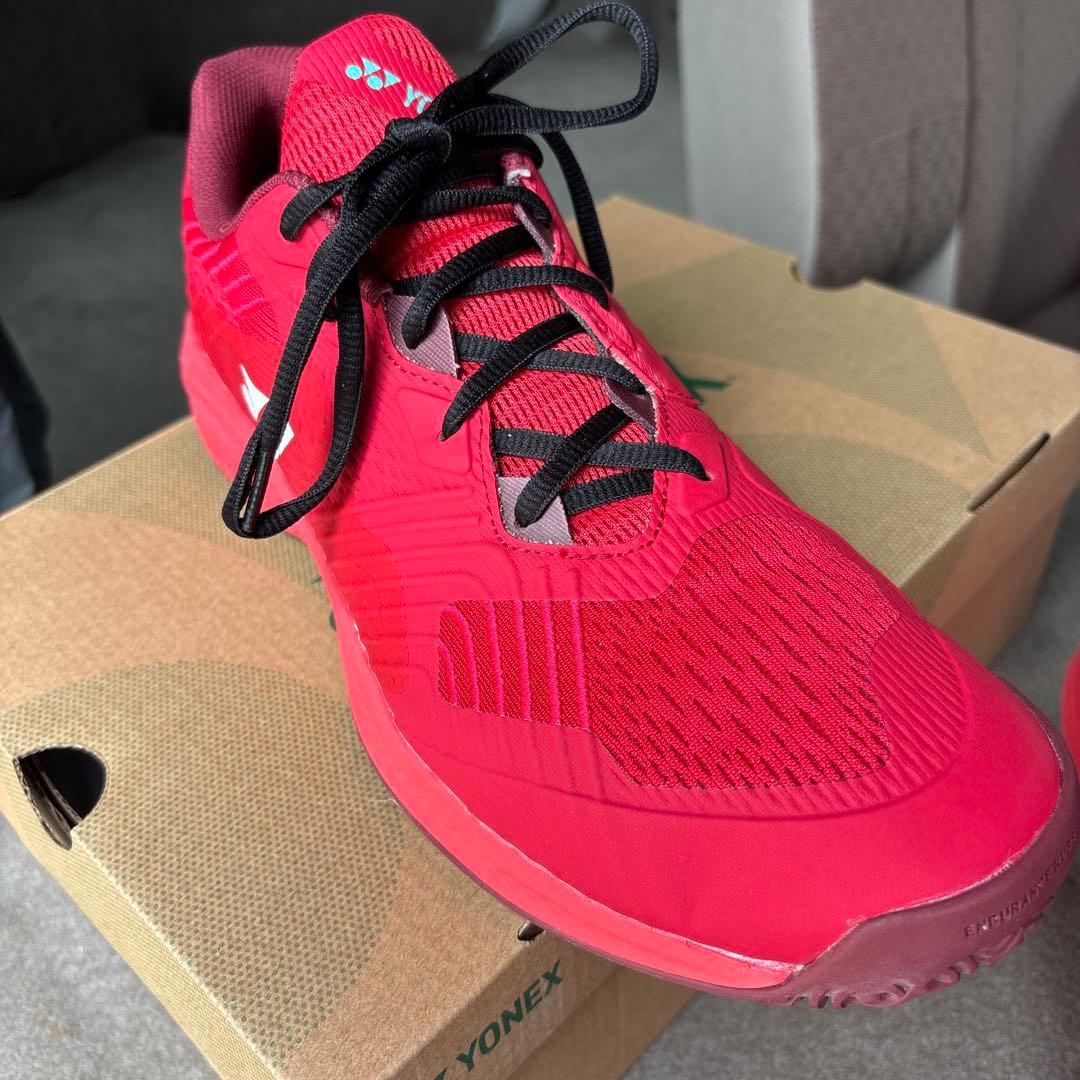 YONEX SONICAGE GCテニスシューズ レッド