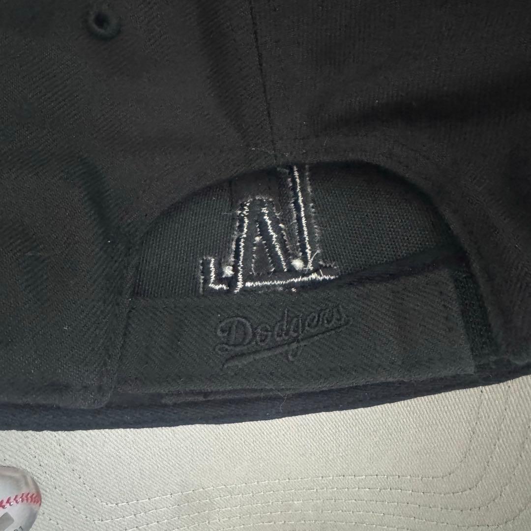 カスタム大谷翔平選手　ドジャースキャップ　MVP3連覇記念 サイン刺繍 '47