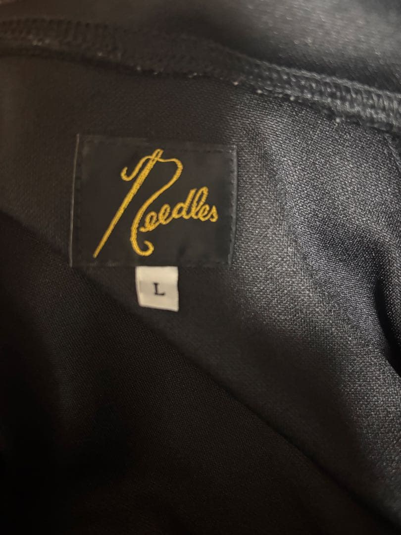 Needles ブラック トラックジャケットL