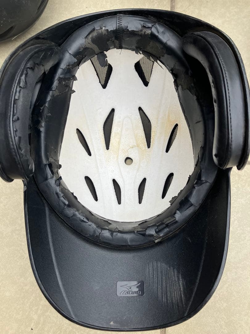 【7個セットで激安】ミズノ　軟式用ヘルメット　ケース付き　チーム1セット分