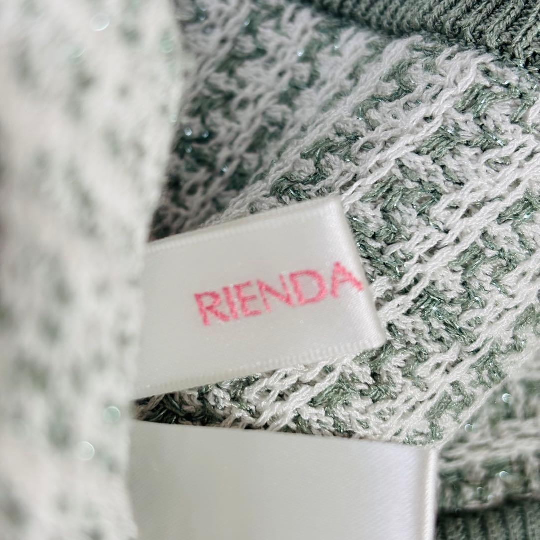 新品✨リエンダゴルフ リエンダスエルタ ゴルフ ノースリーブ ペプラム