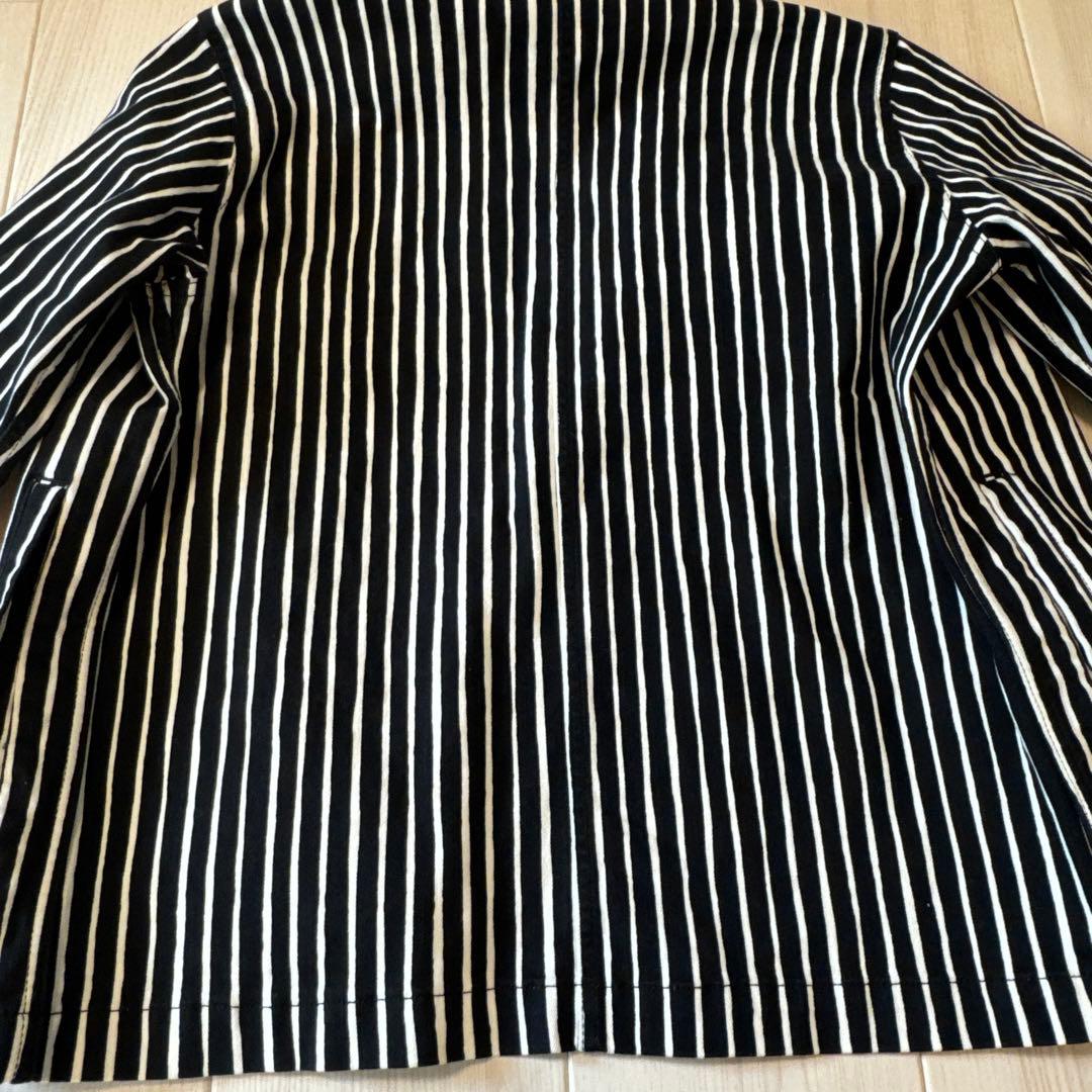ストライプデザインコットンジャケット　マリメッコ　marimekko ピッコロ