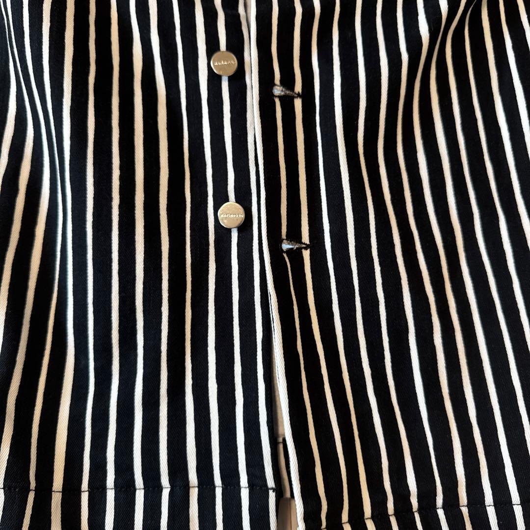 ストライプデザインコットンジャケット　マリメッコ　marimekko ピッコロ