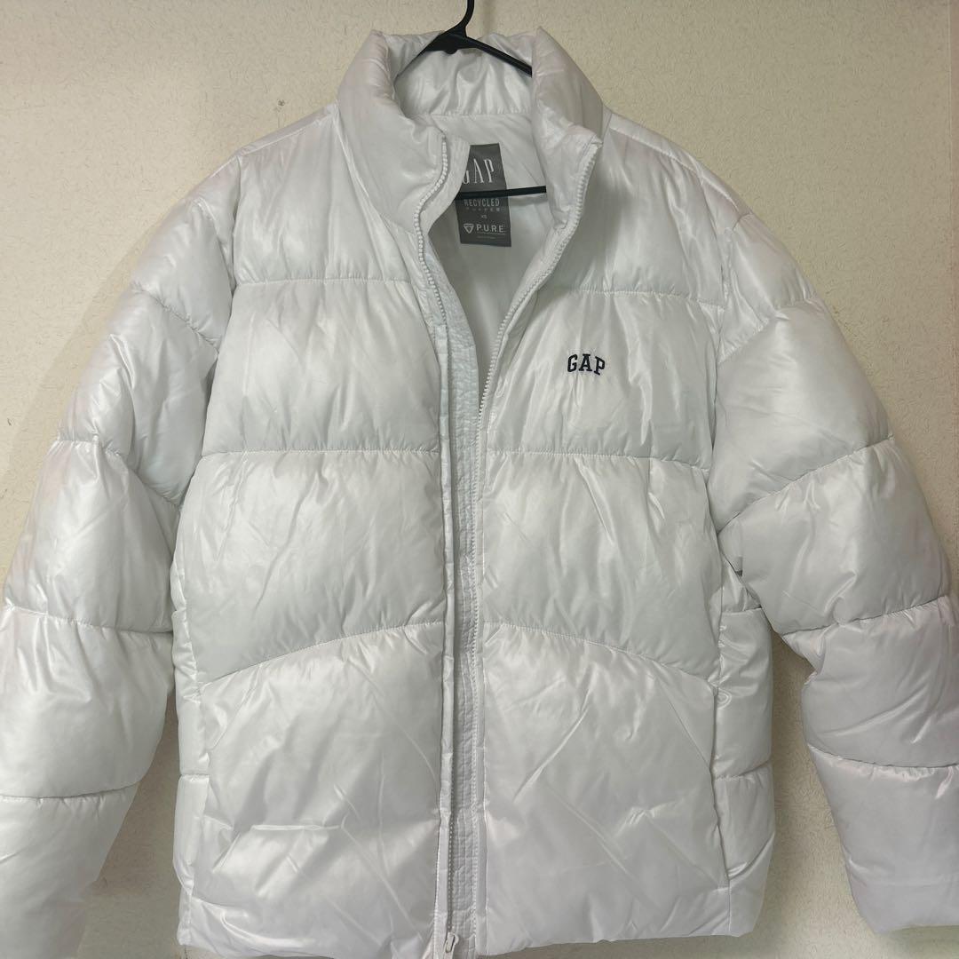 GAP ダウンジャケット XS ホワイト - メルカリ