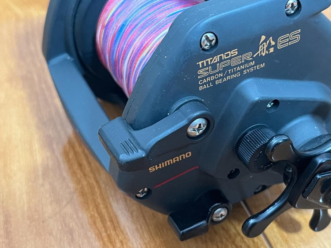 【美品】SHIMANO SUPER 船 5000 当時物 PEライン付き