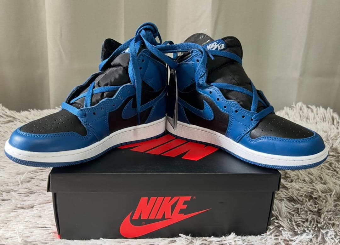 Nike Air Jordan 1 青黒 ハイカットシューズ 23.5cm