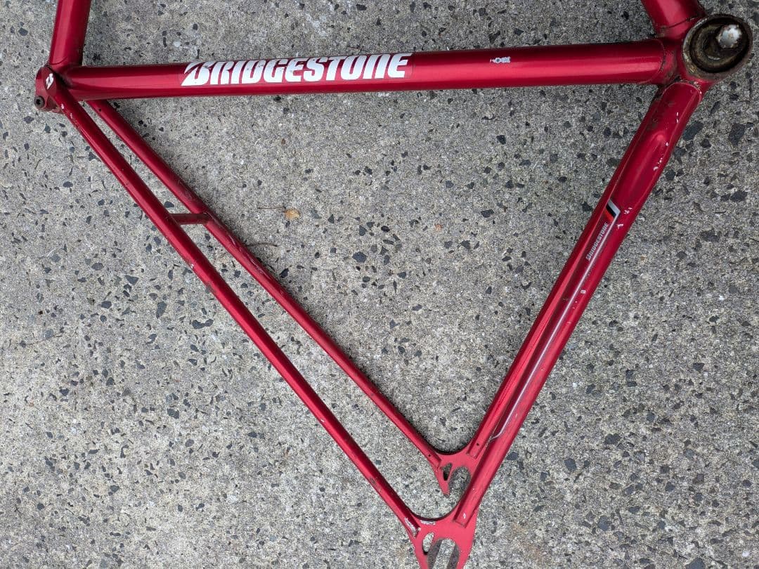 ブリヂストン ピストフレーム 赤
