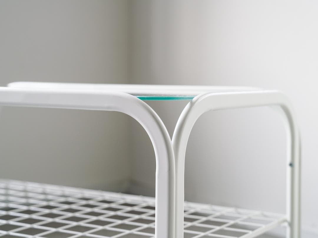 アイアンフレーム コーヒー ローテーブル ガラストップ 昭和レトロ モダン