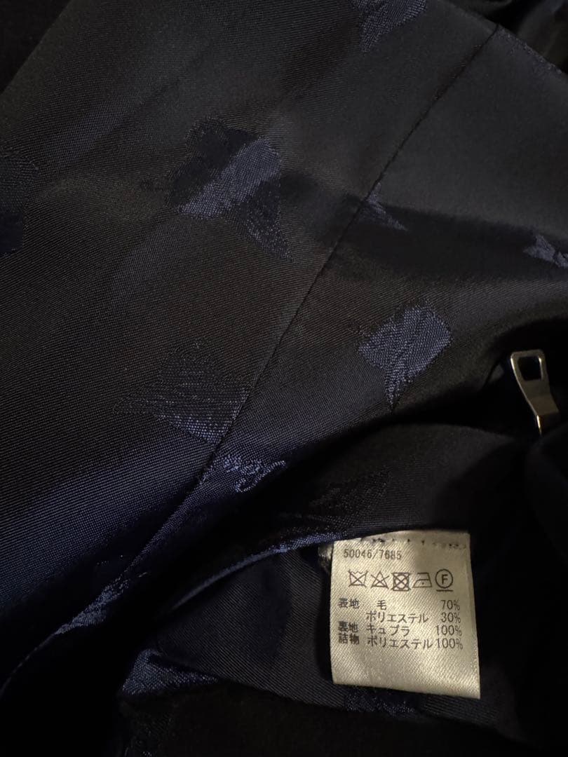 Sealup × BEAMS F / ライトメルトン ロングピーコート 44