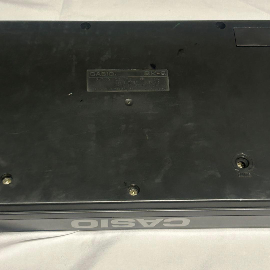 CASIO SK-8 サンプリングキーボード 名機 動作良好
