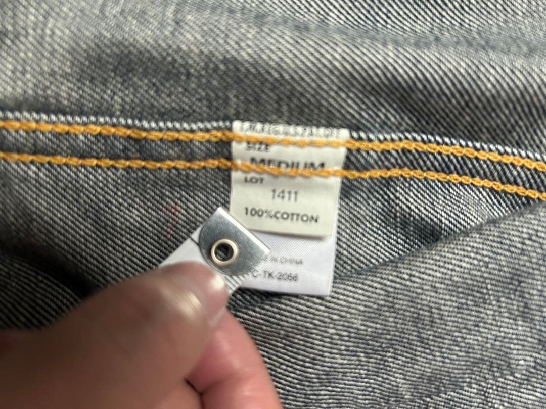 Lee 101J　60s 復刻 三角タグ デニムジャケット 38 濃紺 美品