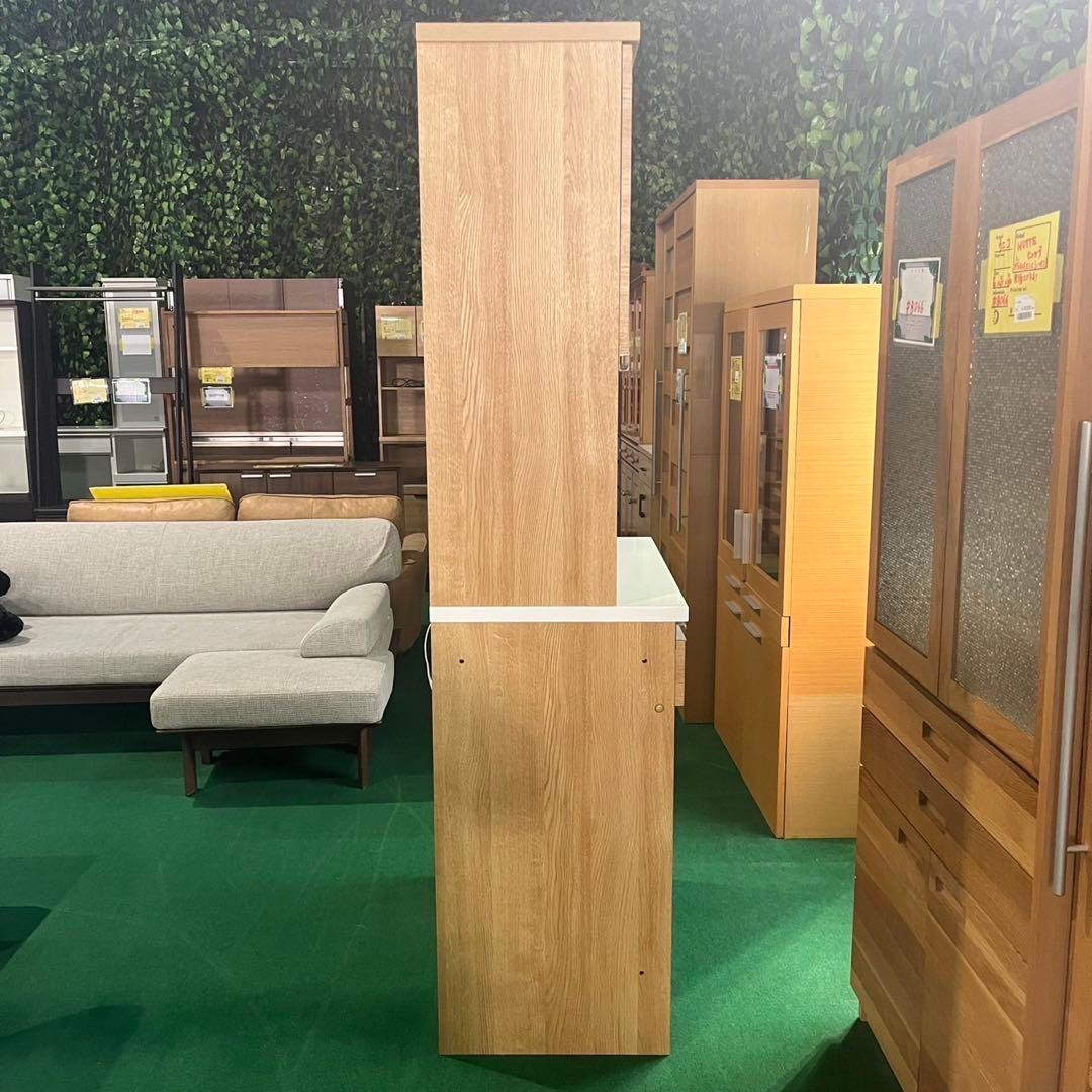 ニトリ キッチンボード 幅81 キッチン収納 シンプル 家具 E100