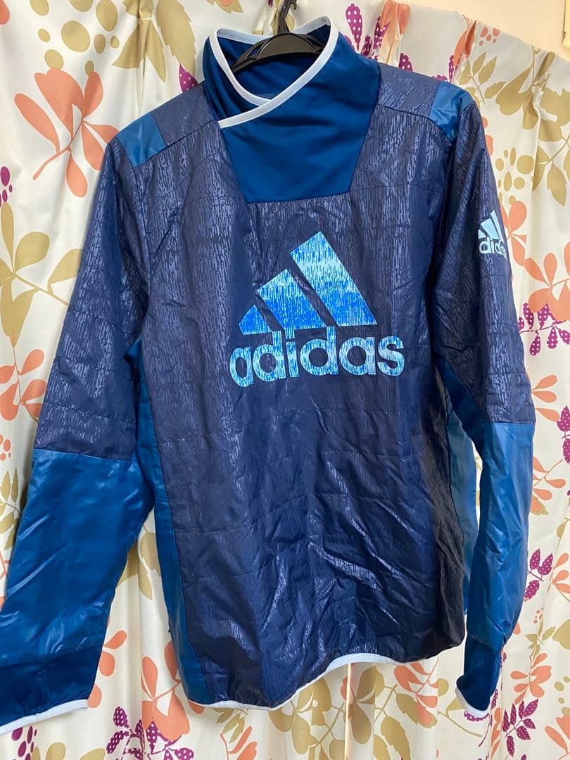 adidas ピステ ウィンドブレーカー ネイビー